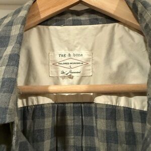 Rag & Bone Plaid button down